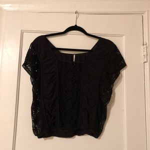 Free People Crochet Top